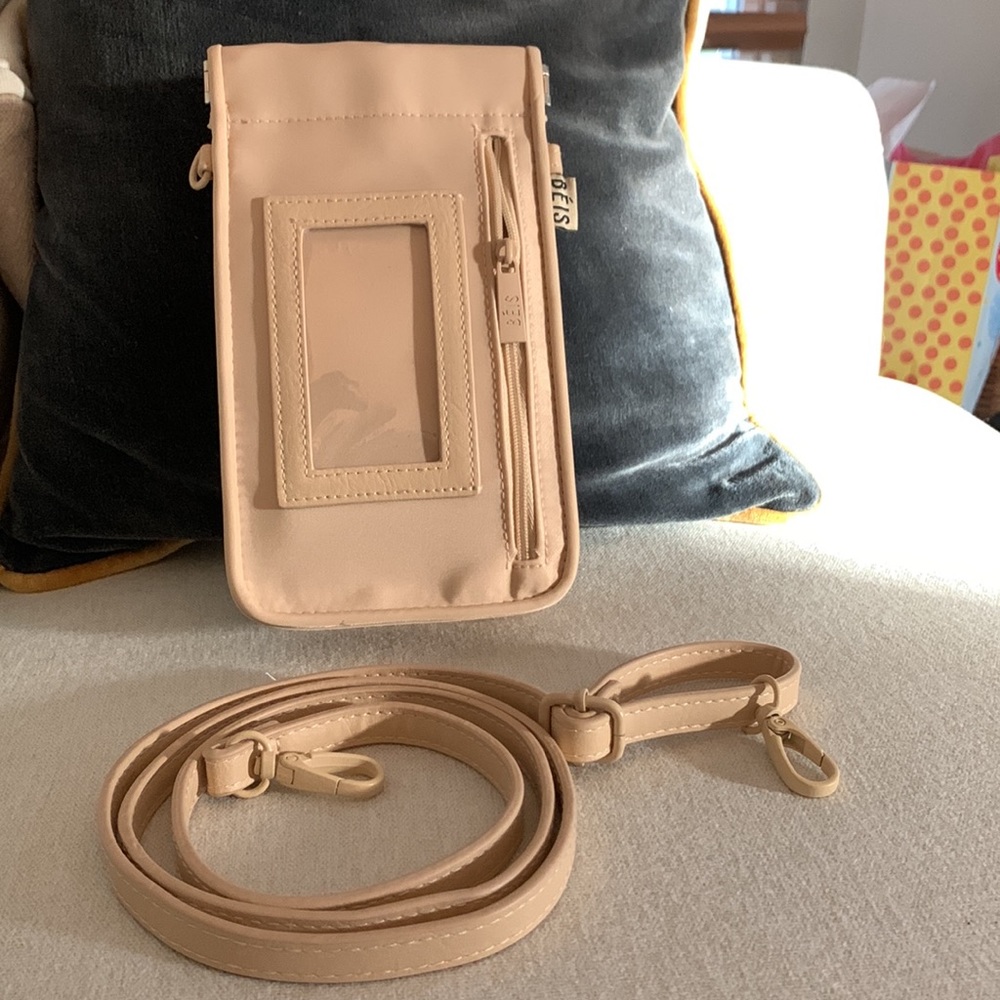 Beis ID card crossbody bag. Unboxed but never worn!